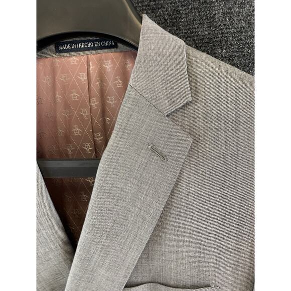Original Penguin Men’s Blazer Slim Fit Jacket Wool Gray Retail$375 NWT Size 40R - Picture 10 of 15